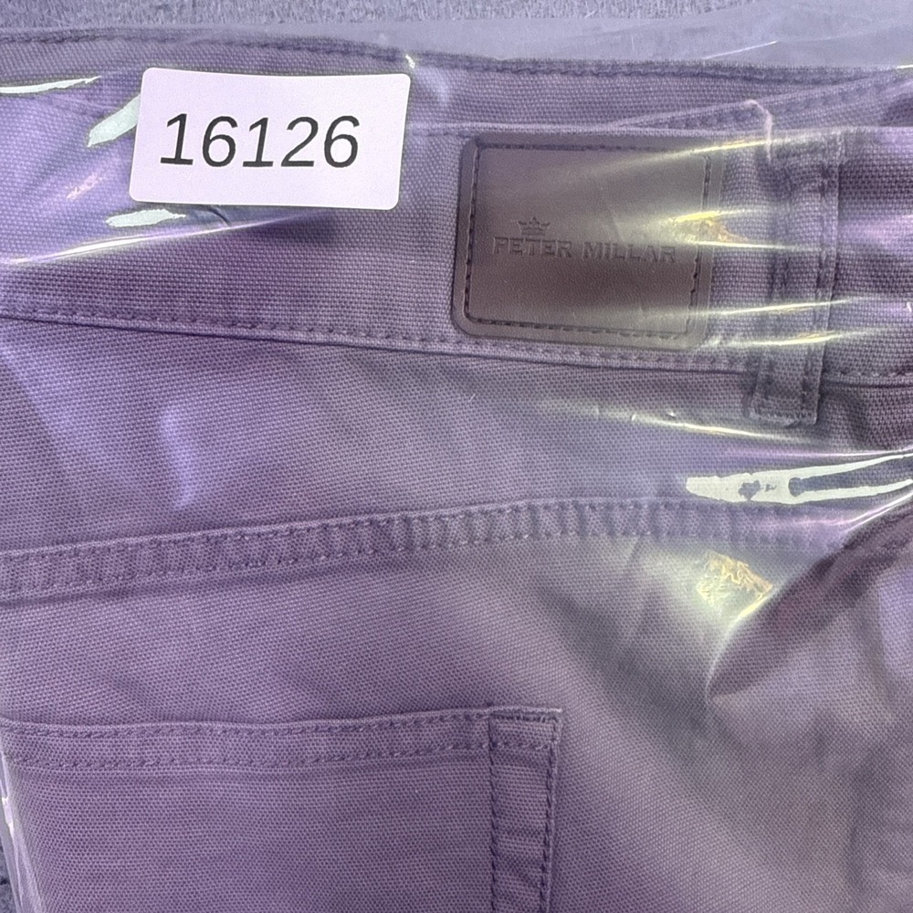 Peter Millar Crown Vintage Canvas Pants Mens 40 Gray 5 Pocket Chino JEANS - Picture 8 of 8